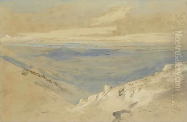 Corfu 5 Oil Painting by Edward Lear