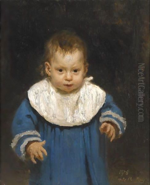 The Artist's Daughter, Nadia Oil Painting by Repin Iliya