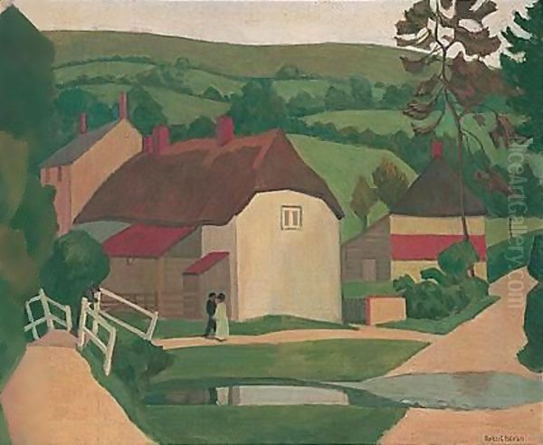 Tapster Water Oil Painting by Robert Polhill Bevan