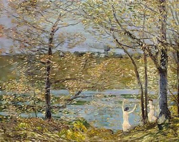Dryads Oil Painting by Childe Hassam