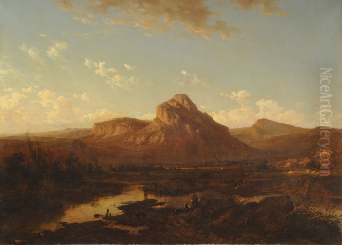 Landscape Oil Painting by Carlos de Haes