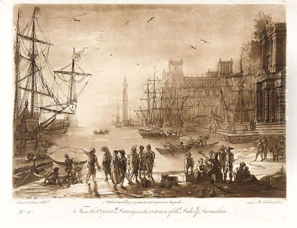 Liber Veritatis. London John Boydell, 1777 Oil Painting by Claude Lorrain (Claude Gellee)