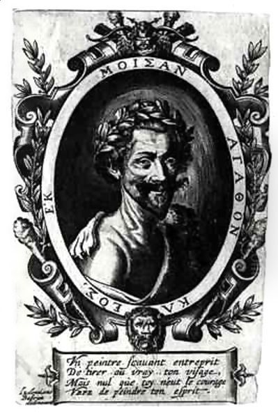 Portrait of Honore d'Urfe (1567-1625) Oil Painting by Louis Beaubrun