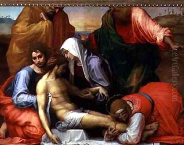 Deposition Oil Painting by Fra Bartolommeo della Porta