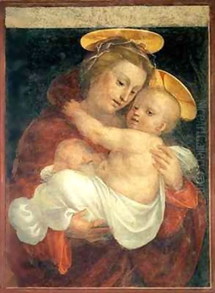 Madonna and Child 4 Oil Painting by Fra Bartolommeo della Porta