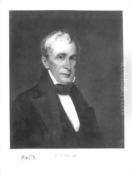 William Henry Harrison Oil Painting by Eliphalet Andrews