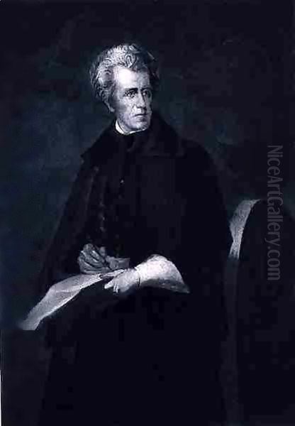 Andrew Jackson, 7th President of the United States of America Oil Painting by Eliphalet Andrews