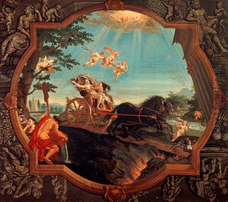 The Rape of Proserpine Oil Painting by John Alexander