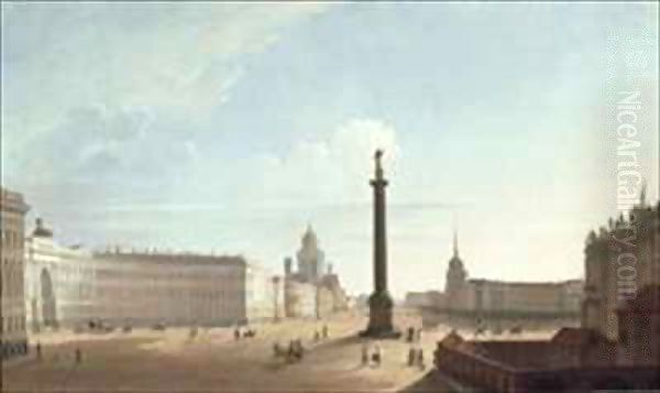 St. Petersburg Oil Painting by Teodor Alekayavich