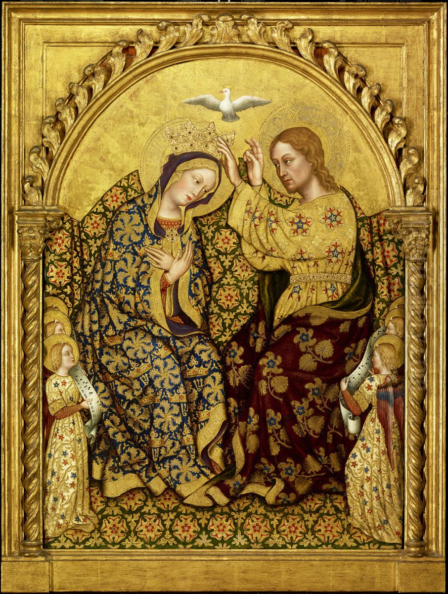 Coronation of the Virgin Oil Painting by Gentile Da Fabriano