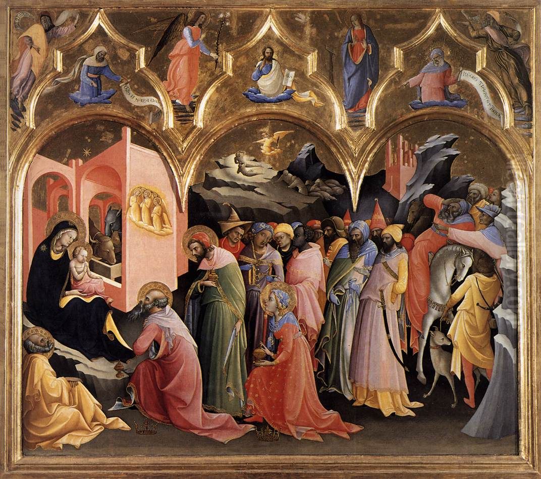 Adoration of the Magi Oil Painting by Lorenzo Monaco