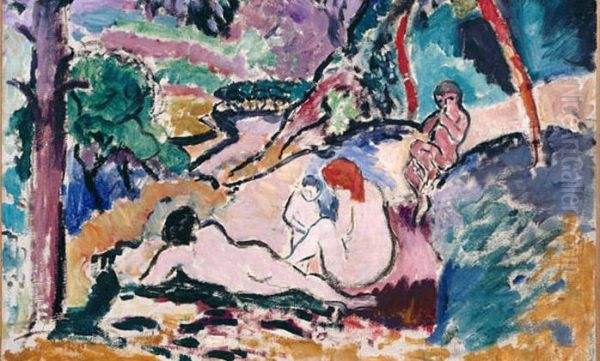 Pastoral 1905 (part) Oil Painting by Henri Matisse