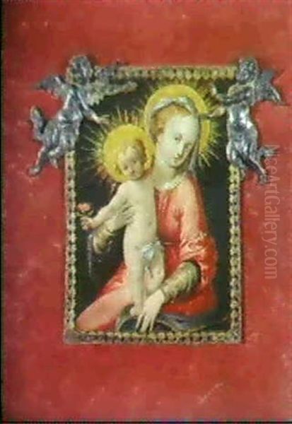 Madonna Mit Kind Oil Painting by Hans Von Aachen