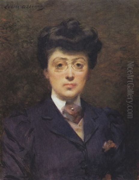 Autoportrait Oil Painting by Louise Abbema