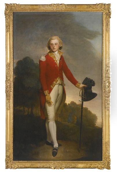 Portrait Of Aubrey, Earl Of Burford, Later 6th Duke Of St. Albans (1765 - 1815) Oil Painting by Lemuel-Francis Abbott
