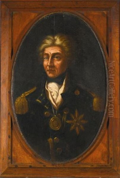 Portrait Of Nelson Oil Painting by Lemuel-Francis Abbott