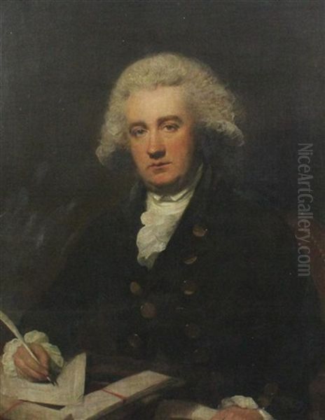Portrait Of The Hon. John Cochrane, (1750-1801) Deputy Commissary To The Forces In North America, M.p For Burghs, Dunfermline Oil Painting by Lemuel-Francis Abbott