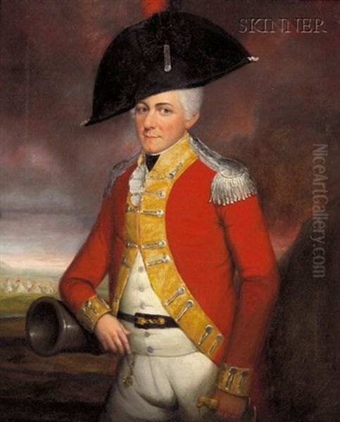 Portrait Of Admiral Benson Oil Painting by Lemuel-Francis Abbott
