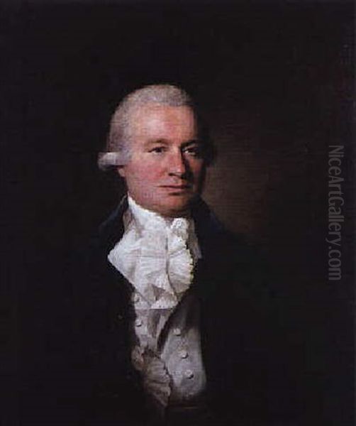 Portrait Of Randolph Marriott Oil Painting by Lemuel-Francis Abbott