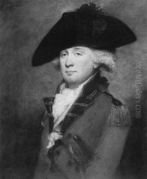 Portrait Of An Officer Oil Painting by Lemuel-Francis Abbott
