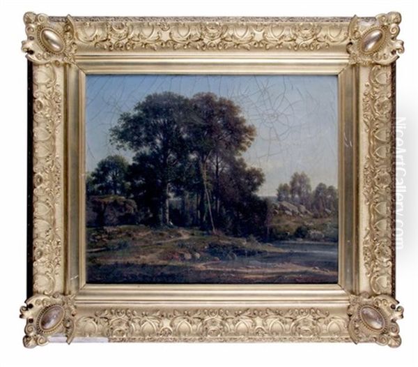 La Mare Oil Painting by Jean Alexis Achard