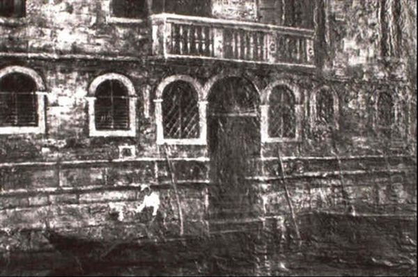 Palazzo Del Camillo-venice Oil Painting by Willis A. Adams