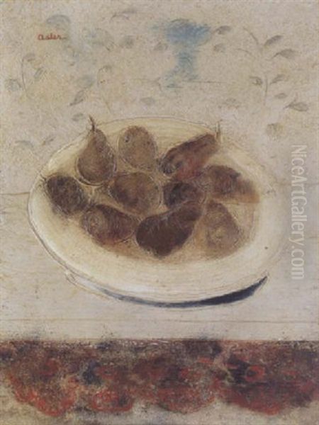 Stilleben Mit Birnen Oil Painting by Jankel Adler