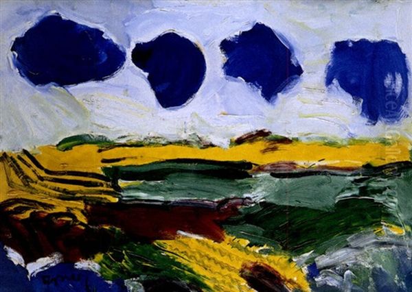 Sommerlandschaft Oil Painting by Hans Agner
