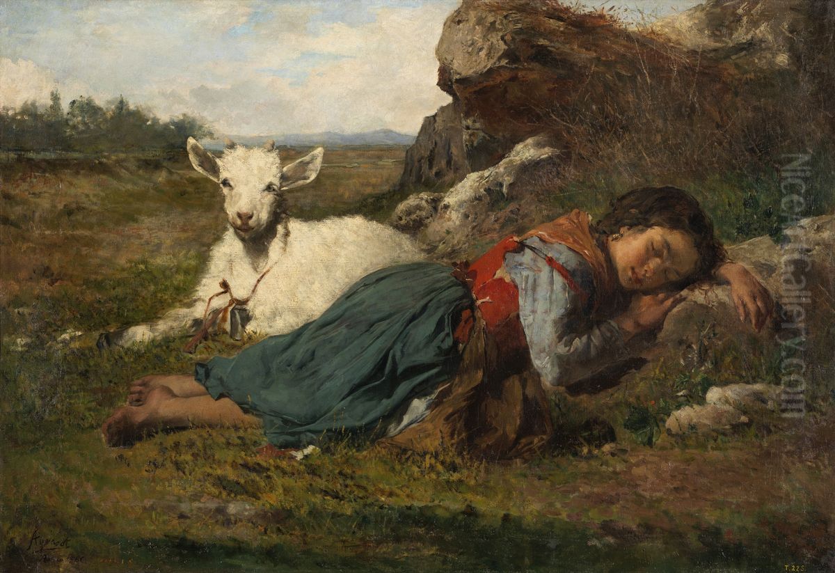 Las Dos Amigas Oil Painting by Joaquin Agrasot y Juan