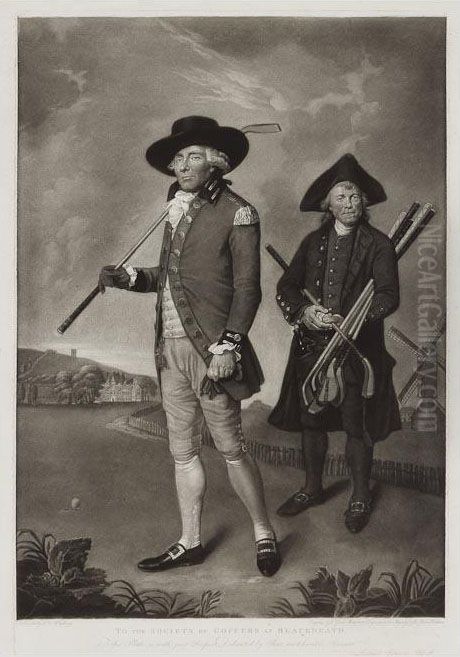 To The Society Of Golfers At Blackheath Oil Painting by Lemuel-Francis Abbott