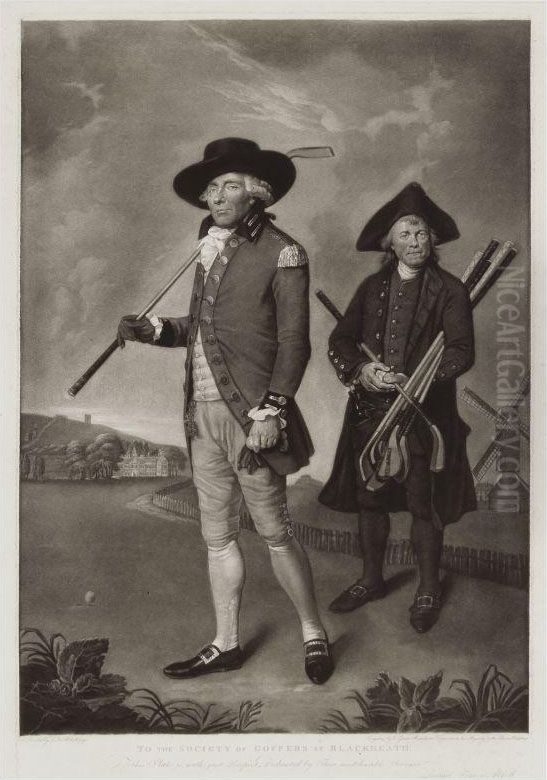 To The Societyof Golfers At Blackheath Oil Painting by Lemuel-Francis Abbott