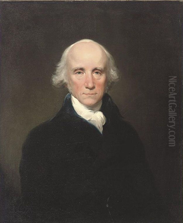 Portrait Of Warren Hastings Oil Painting by Lemuel-Francis Abbott