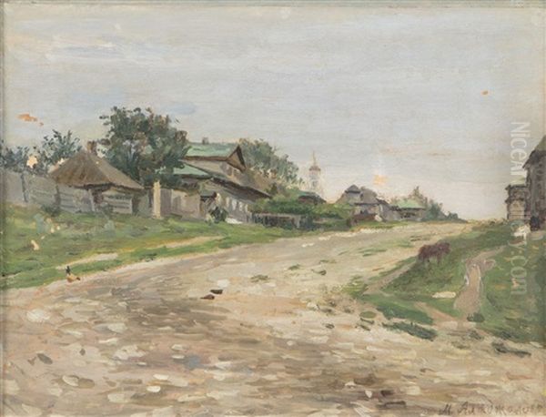 Landscape Oil Painting by Manuil Aladzhalov