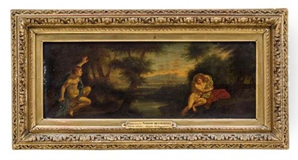 Ecole Bolonaise Oil Painting by Francesco Albani