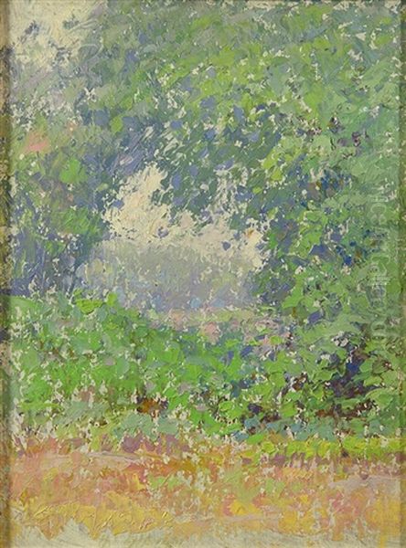 Roadside View Oil Painting by Henry James Albright