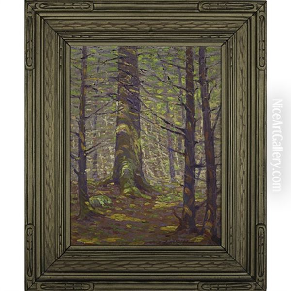 Glenmont, Ny Oil Painting by Henry James Albright