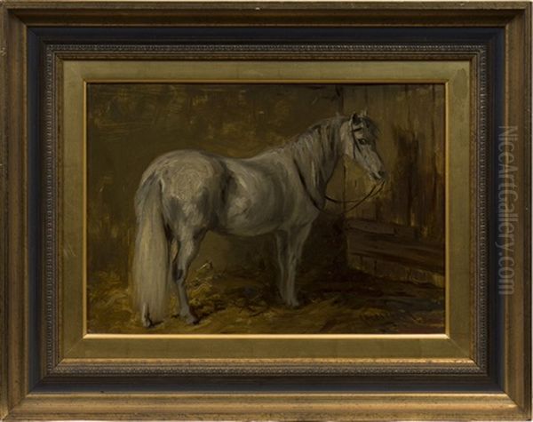 The White Horse Oil Painting by Robert Graham Dryden Alexander