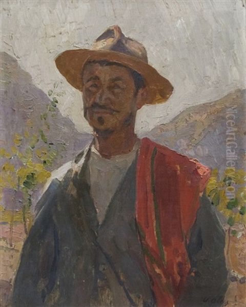 Paisano Oil Painting by Antonio Alice