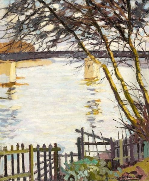 Paysage Oil Painting by Alexandre Altmann