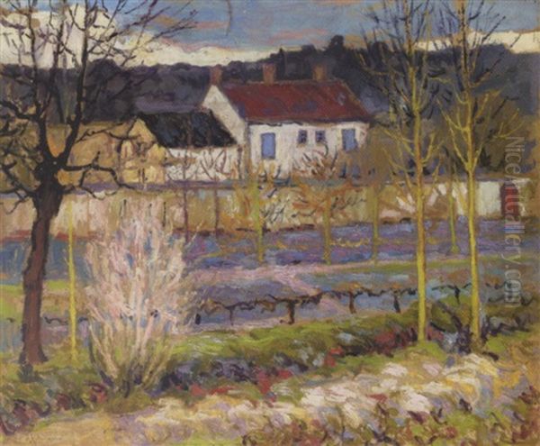 In The Valley Of Saint Germain Oil Painting by Alexandre Altmann