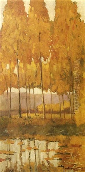 Autumn Oil Painting by Alexandre Altmann