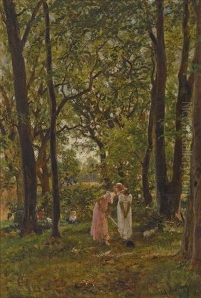 Naturforscher Oil Painting by Wilhelm Amberg