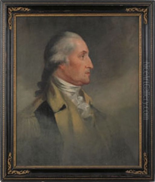 General George Washington Oil Painting by Joseph Alexander Ames