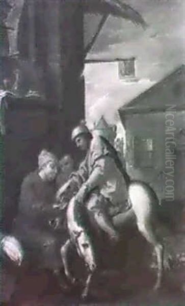 Soccorrere I Bisognosi Oil Painting by Antonio Amorosi