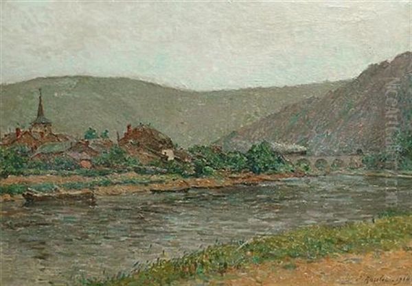Laifour In The Ardennes Oil Painting by Emile Ancelet