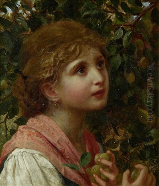Embarrassed With Riches Oil Painting by Sophie Gengembre Anderson