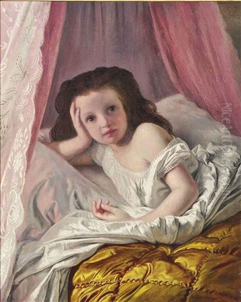 Rosy Morn' Oil Painting by Sophie Gengembre Anderson