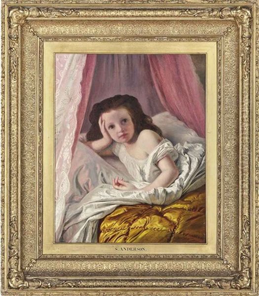 Rosy Morn' Oil Painting by Sophie Gengembre Anderson