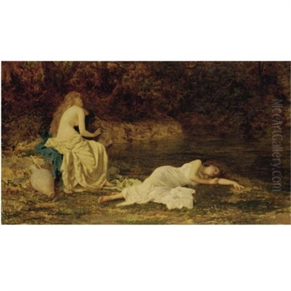 Dreaming Oil Painting by Sophie Gengembre Anderson