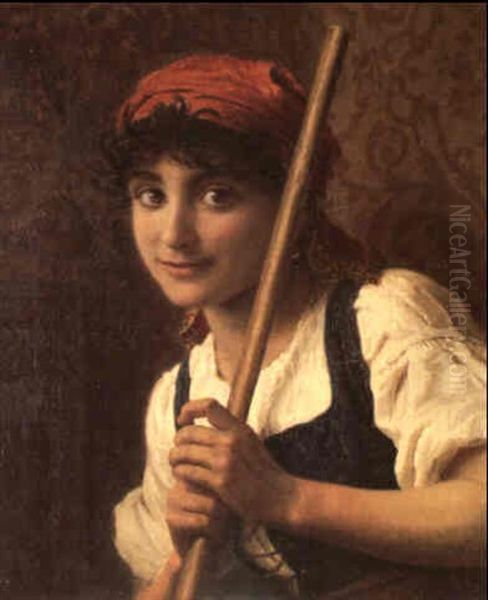 Music Hath Charms Oil Painting by Sophie Gengembre Anderson